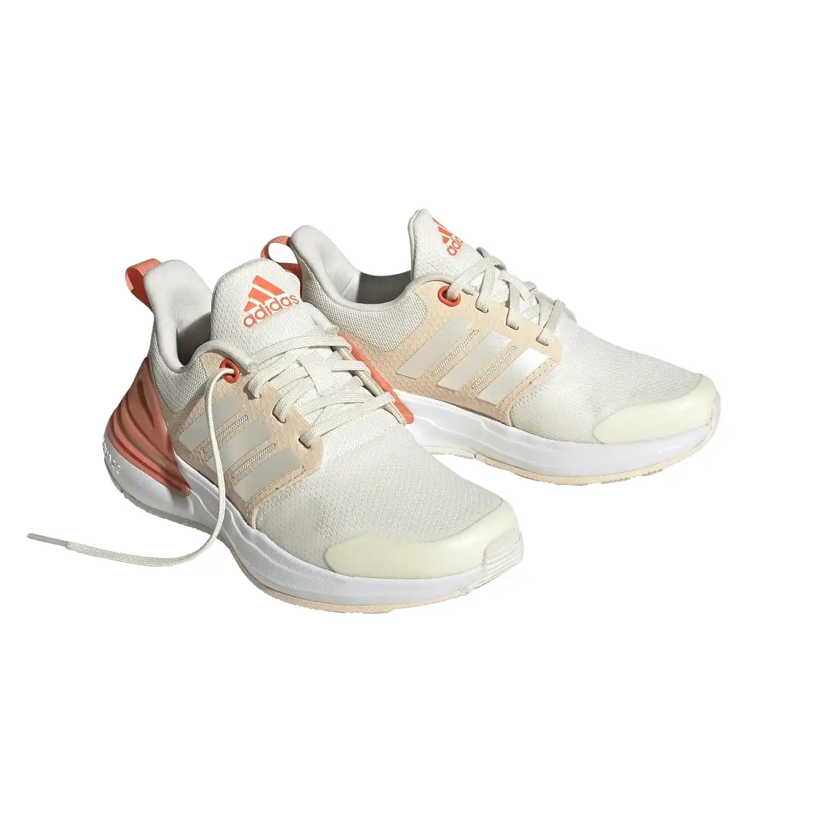 ADIDAS JUNIOR RAPIDASPORT BOUNCE LACE ORANGE SHOES