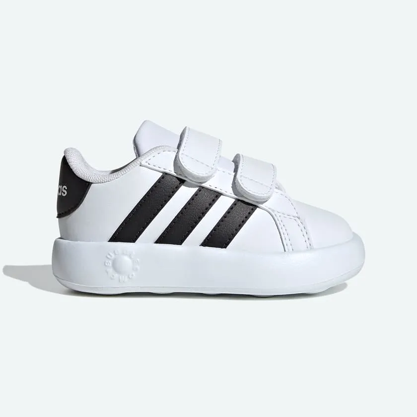 ADIDAS KIDS GRAND COURT 2.0 WHITE/BLACK SHOES