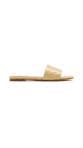 Amy Flat Mule - Cane Sugar