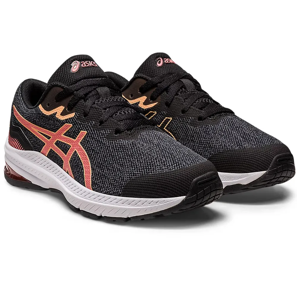 Asics Kids GT-1000 11 GS Running Shoes Black / Papaya