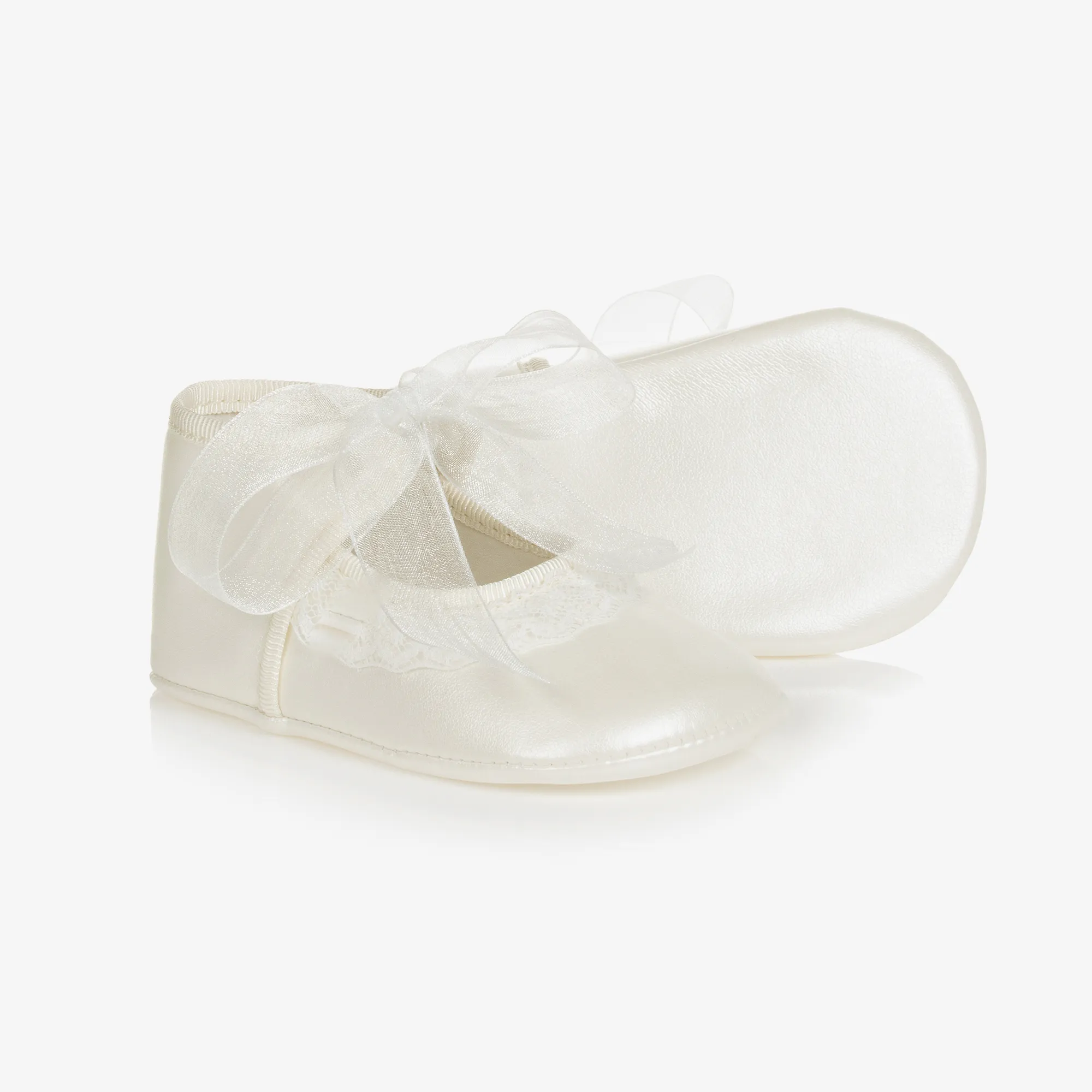 Baby Girls Ivory Pre-Walker Shoes