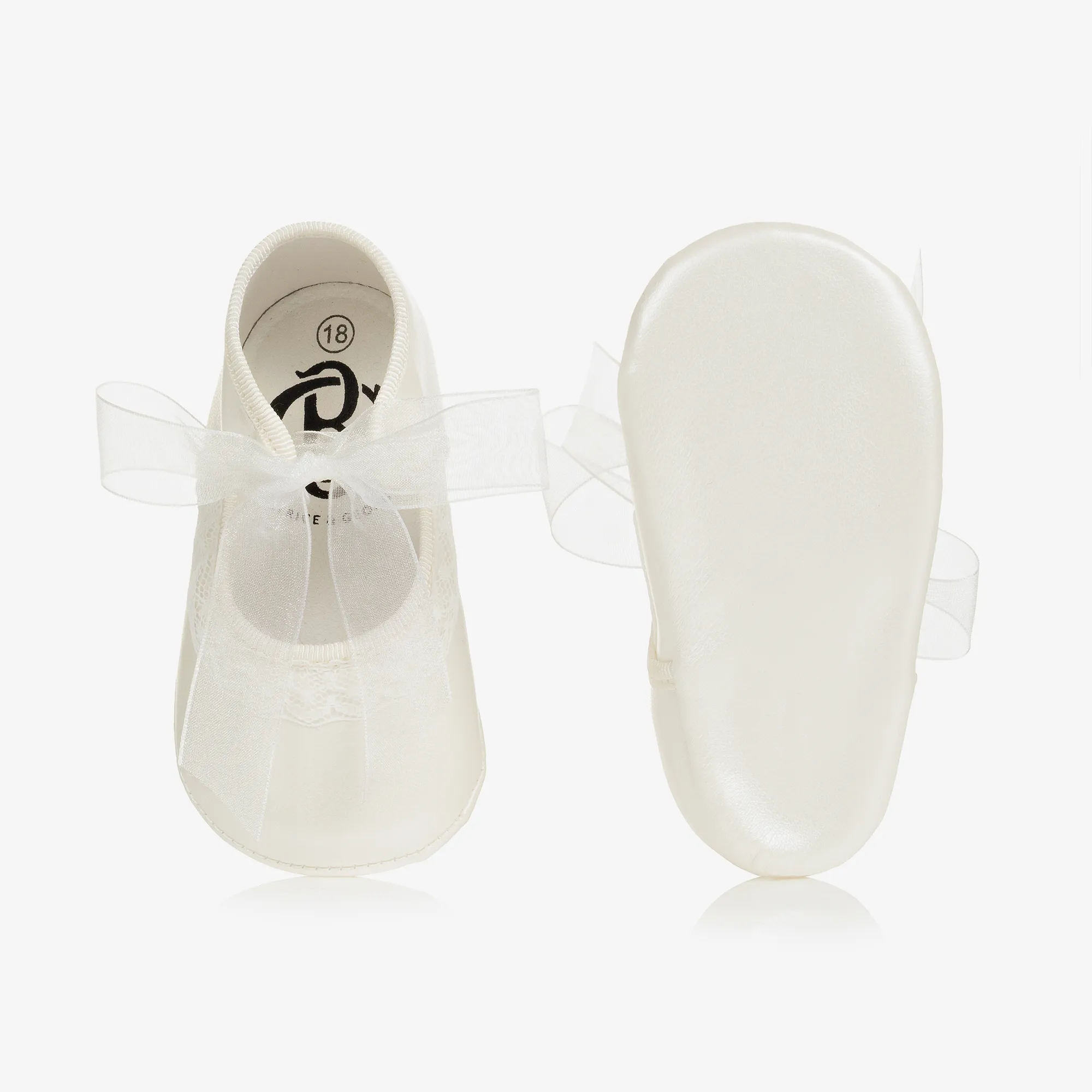 Baby Girls Ivory Pre-Walker Shoes