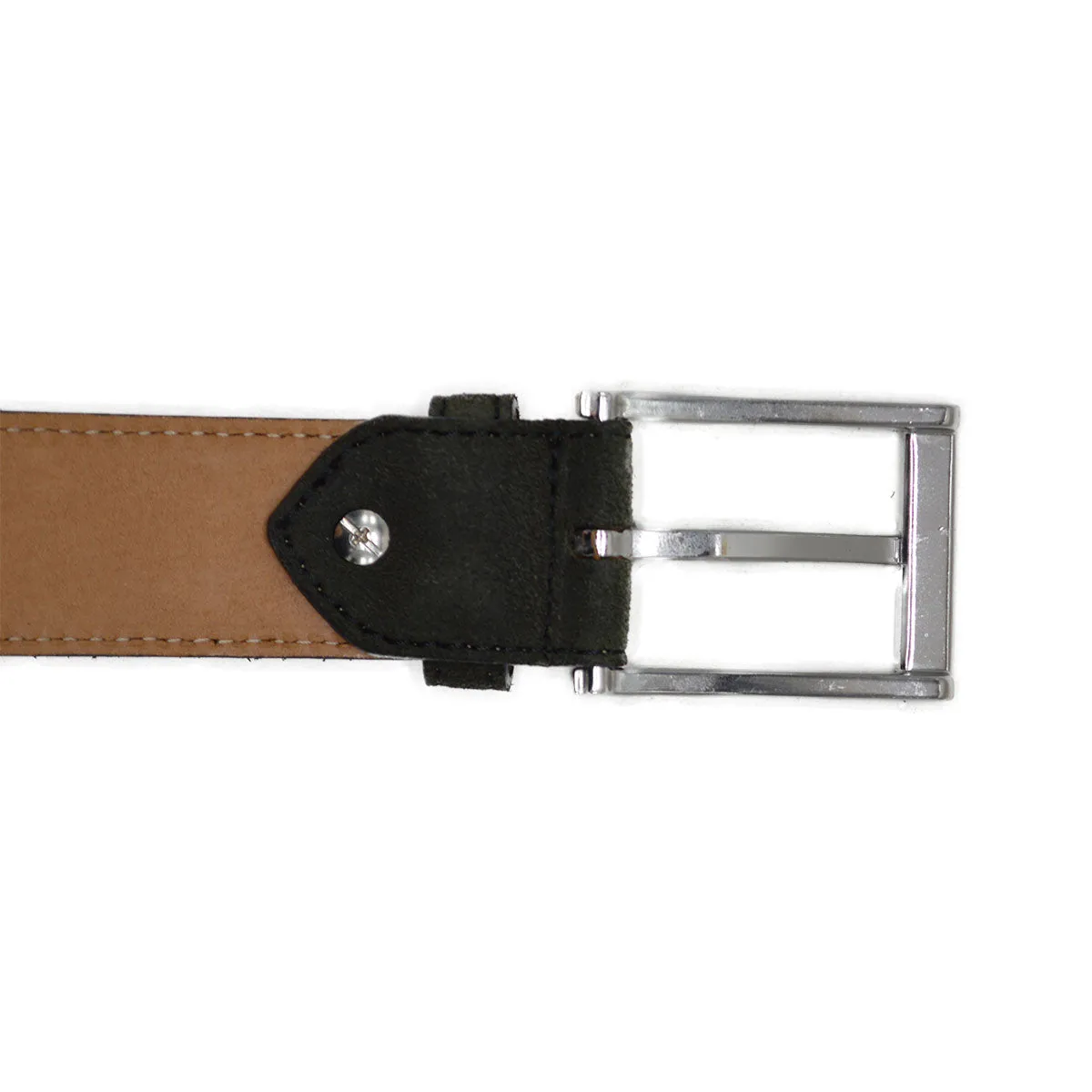 Berwick 1707 Belt - Olive Suede