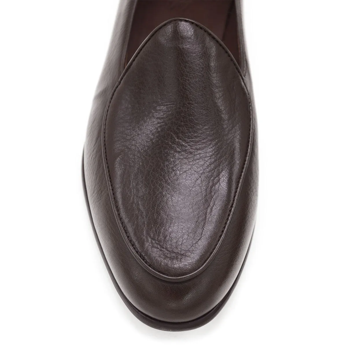 Berwick 1707 Classic Belgian Loafer (4950) -Dark Brown Deerskin