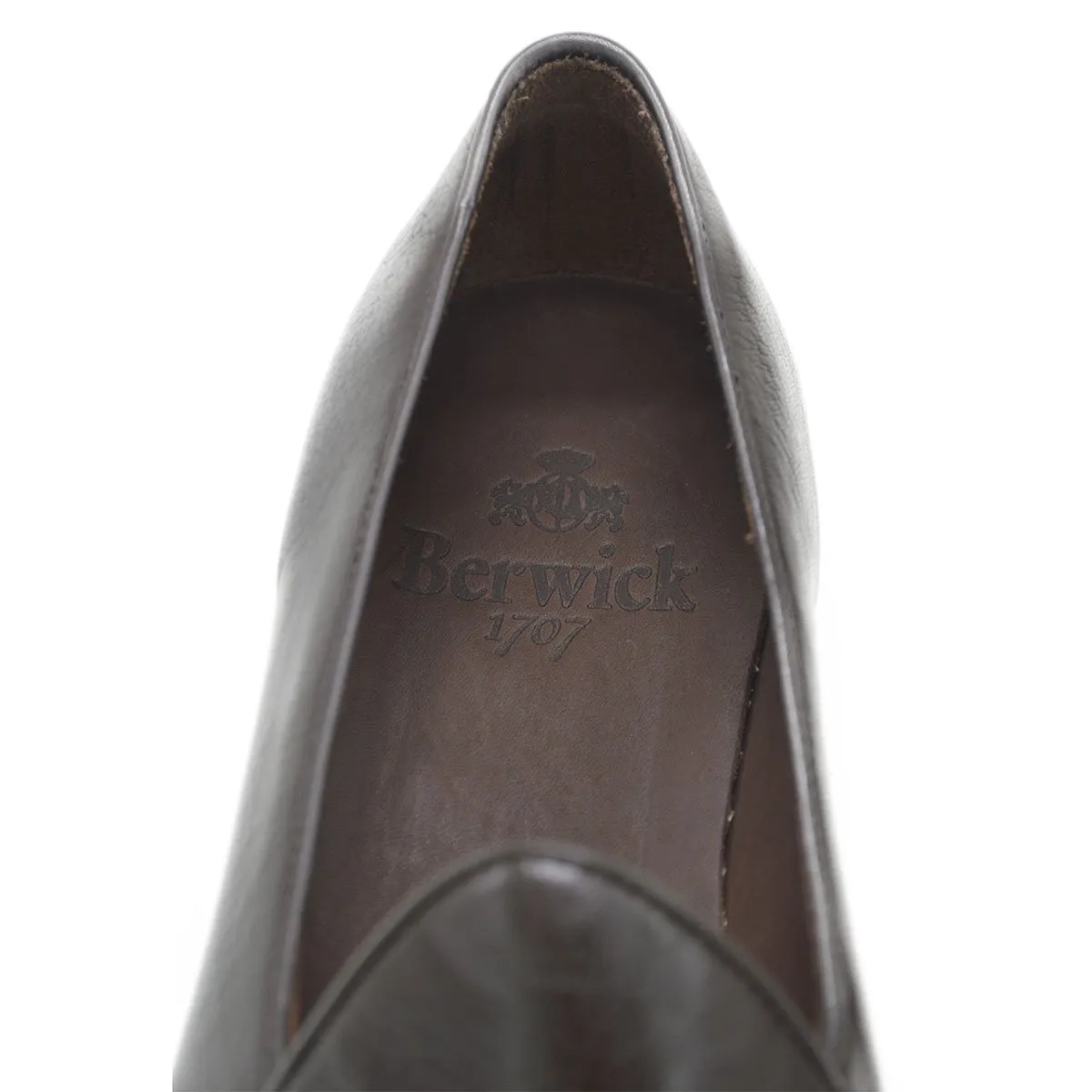 Berwick 1707 Classic Belgian Loafer (4950) -Dark Brown Deerskin