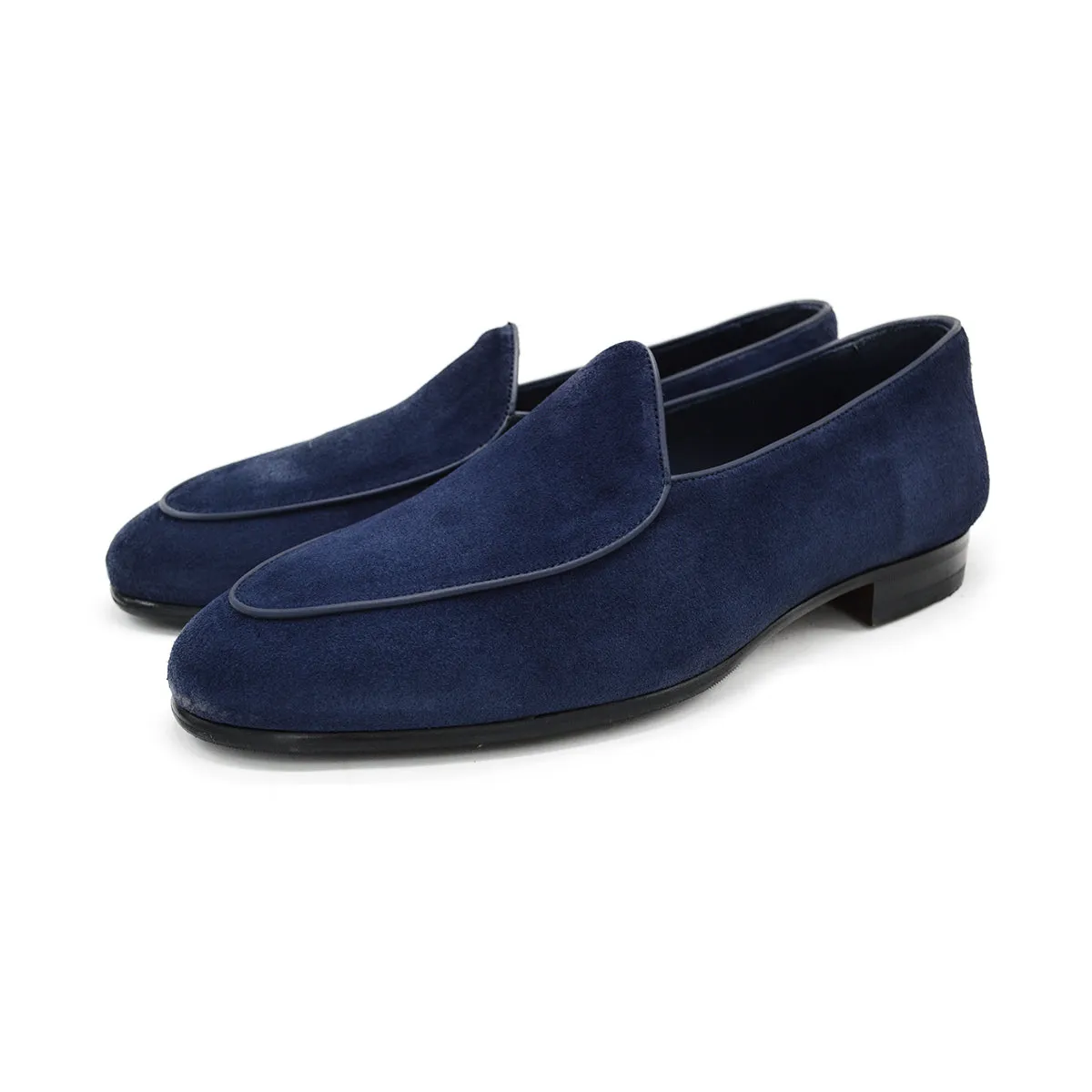 Berwick 1707 Classic Belgian Loafer (4950)- Florence Navy