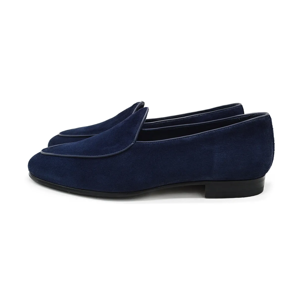 Berwick 1707 Classic Belgian Loafer (4950)- Florence Navy