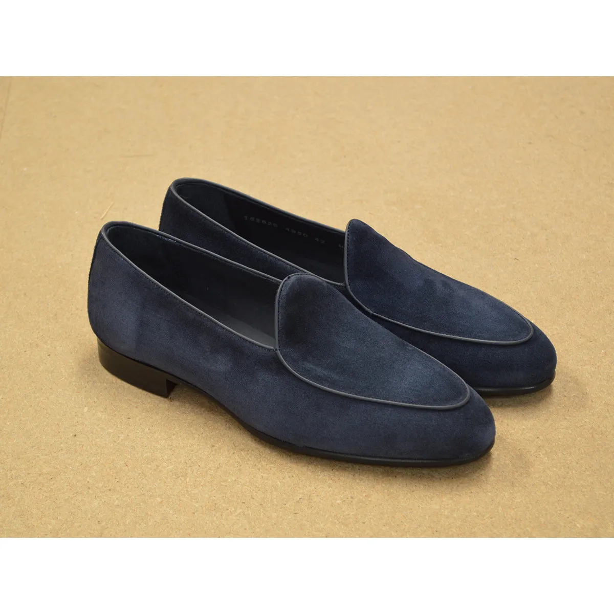 Berwick 1707 Classic Belgian Loafer (4950)- Florence Navy