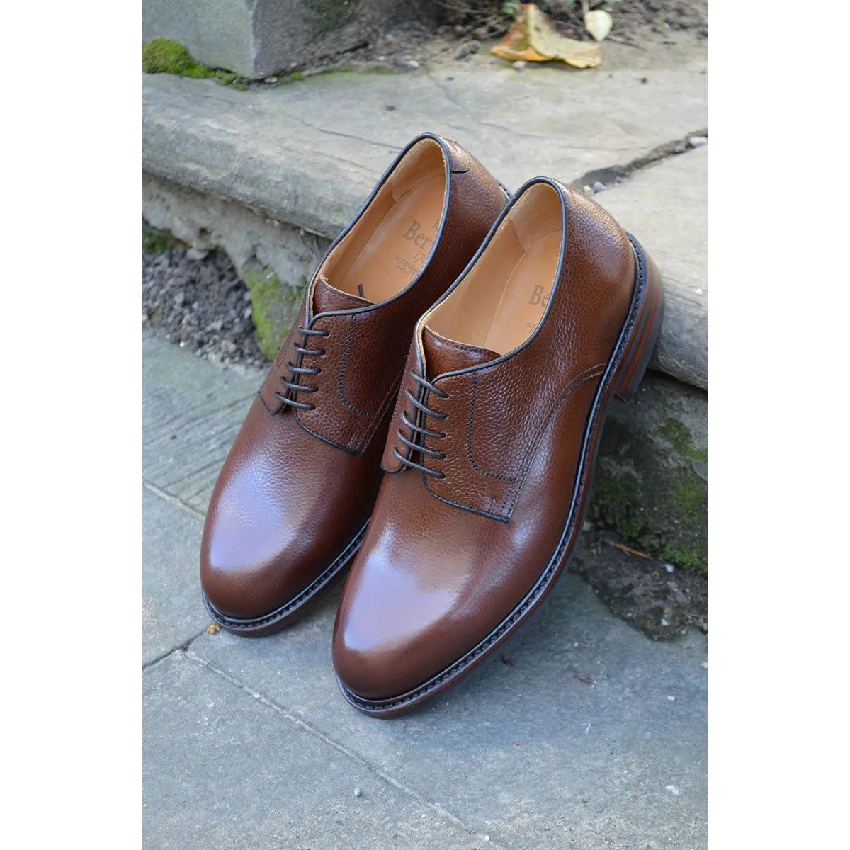 Berwick 1707 Country Grain Plain Derby Shoe (4169)