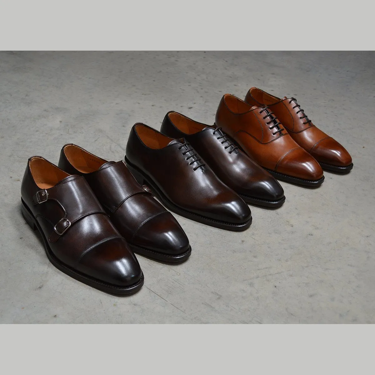 Berwick 1707 Double Monk (5212)-Dark Brown