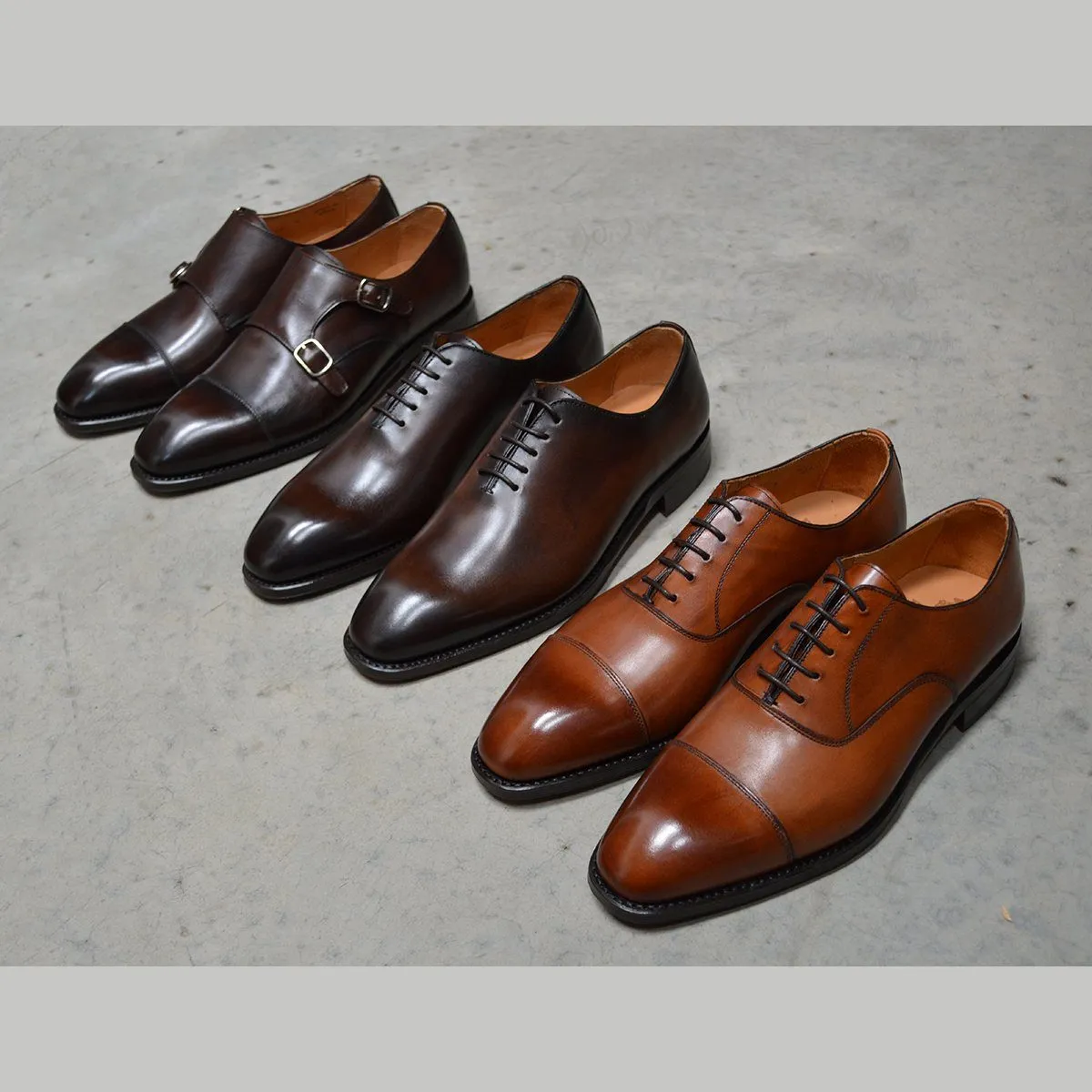 Berwick 1707 Double Monk (5212)-Dark Brown