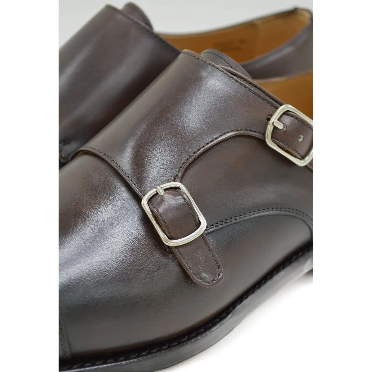 Berwick 1707 Double Monk (5212)-Dark Brown