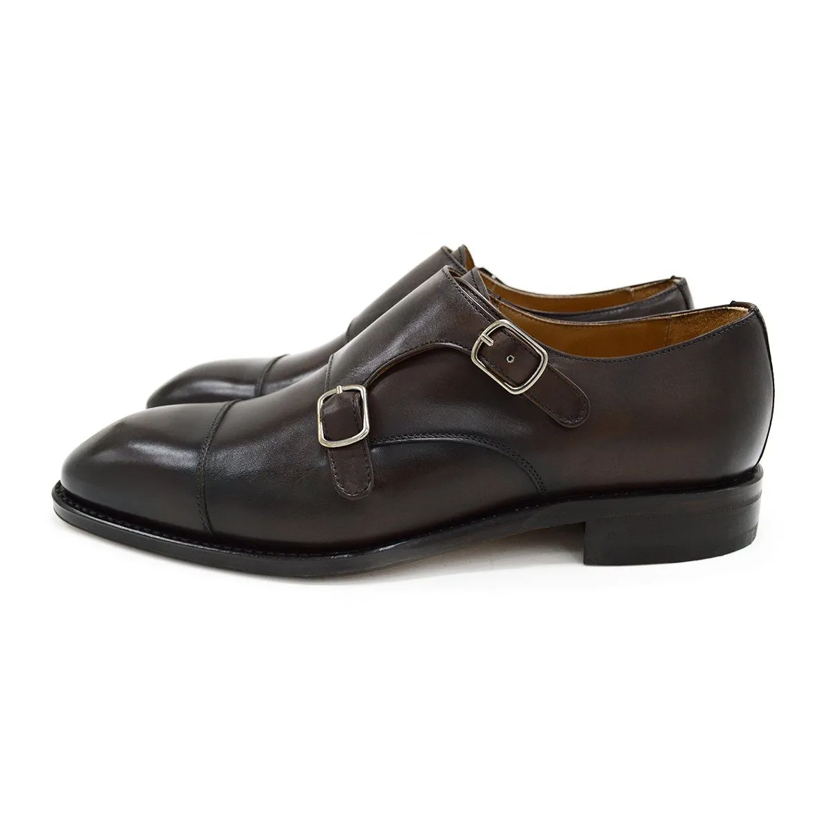 Berwick 1707 Double Monk (5212)-Dark Brown