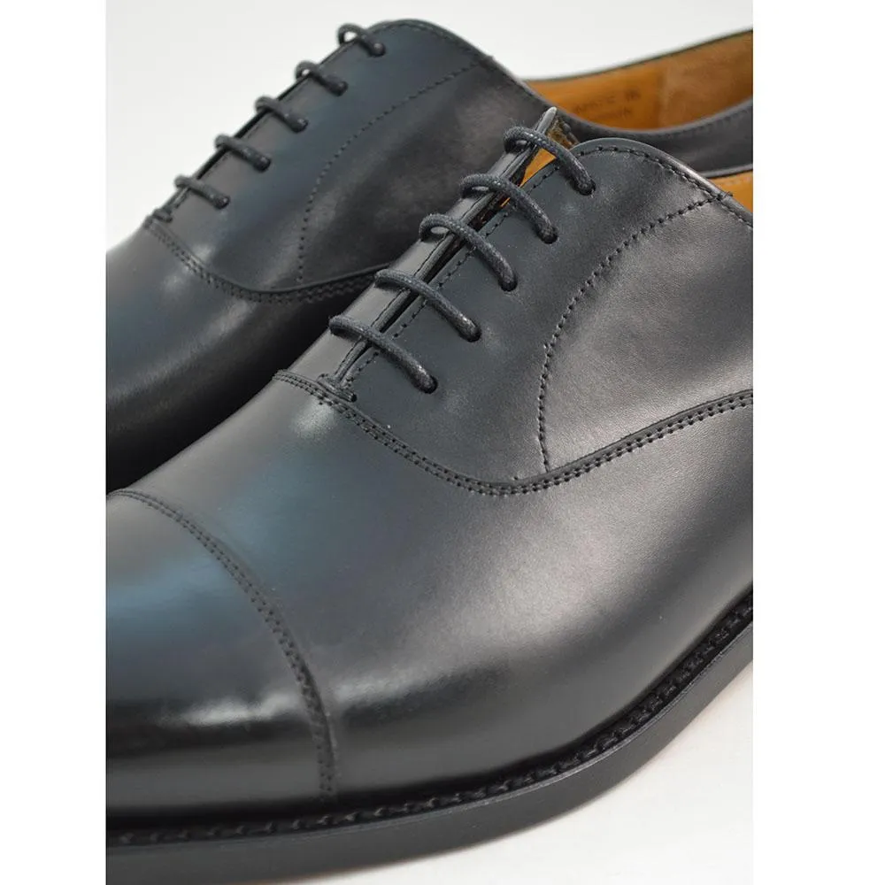 Berwick 1707 Oxford (3010) - Black Boxcalf