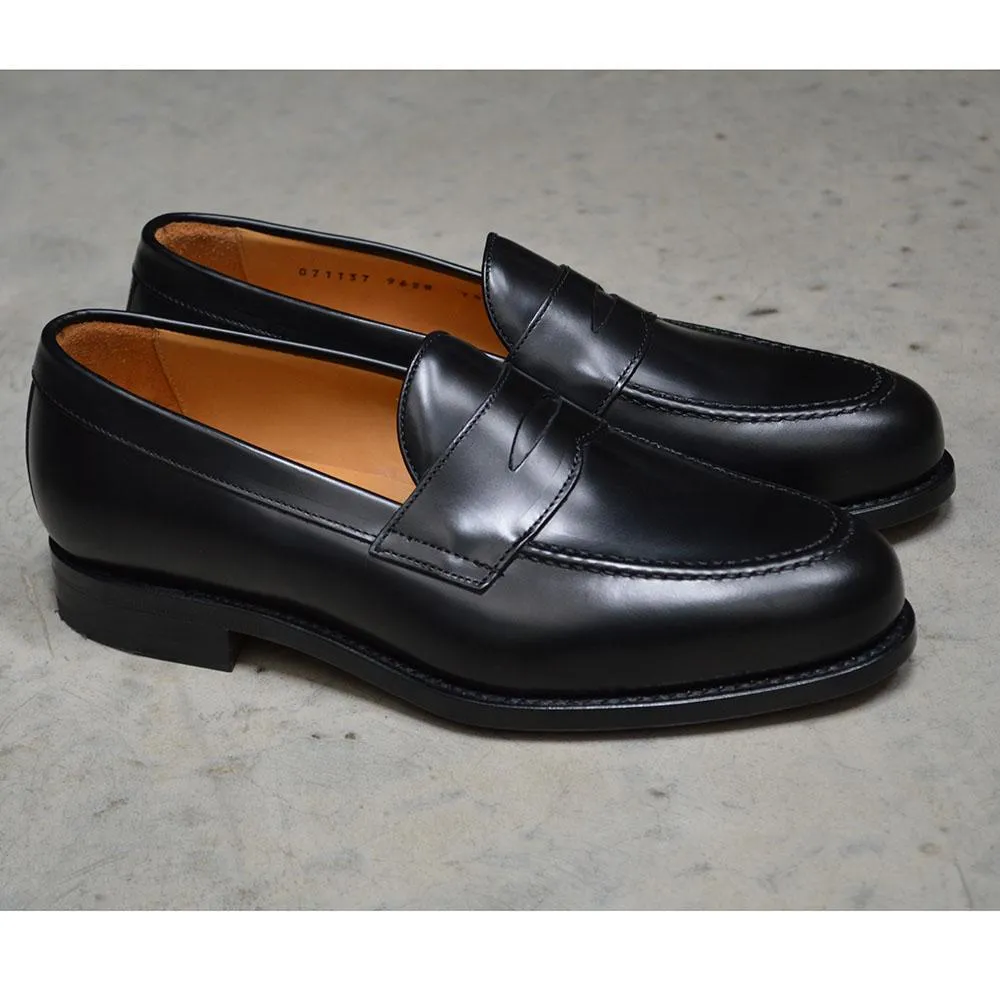 Berwick 1707 Penny Loafer (9628) - Black Rois