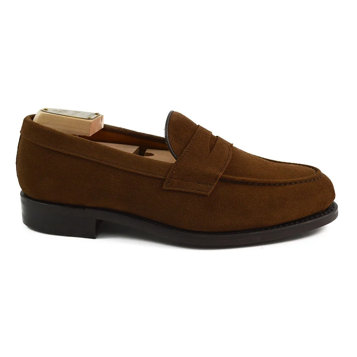 Berwick 1707 Penny Loafer (9628) - Snuff Suede Dainite