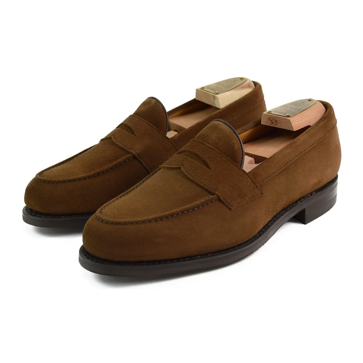 Berwick 1707 Penny Loafer (9628) - Snuff Suede Dainite