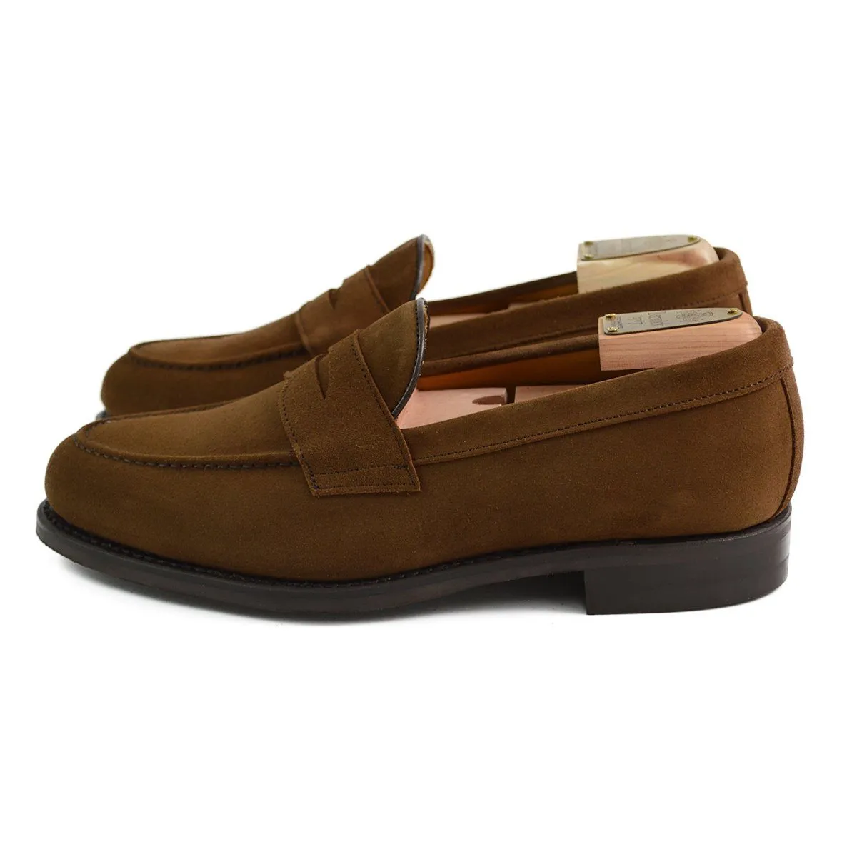 Berwick 1707 Penny Loafer (9628) - Snuff Suede Dainite