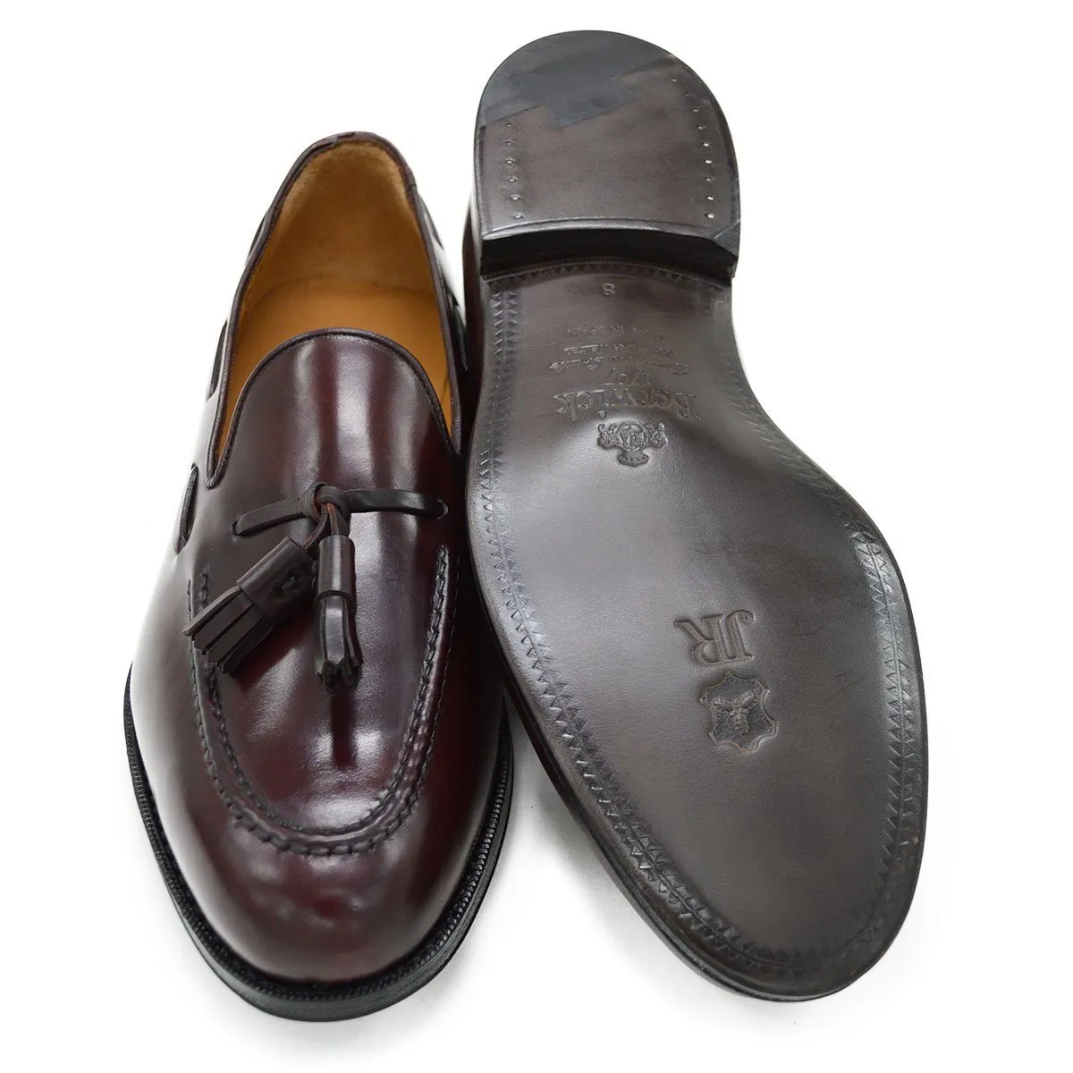 Berwick 1707 Premium Grade Cordovan Tasselled loafer (8491) -Red Brown