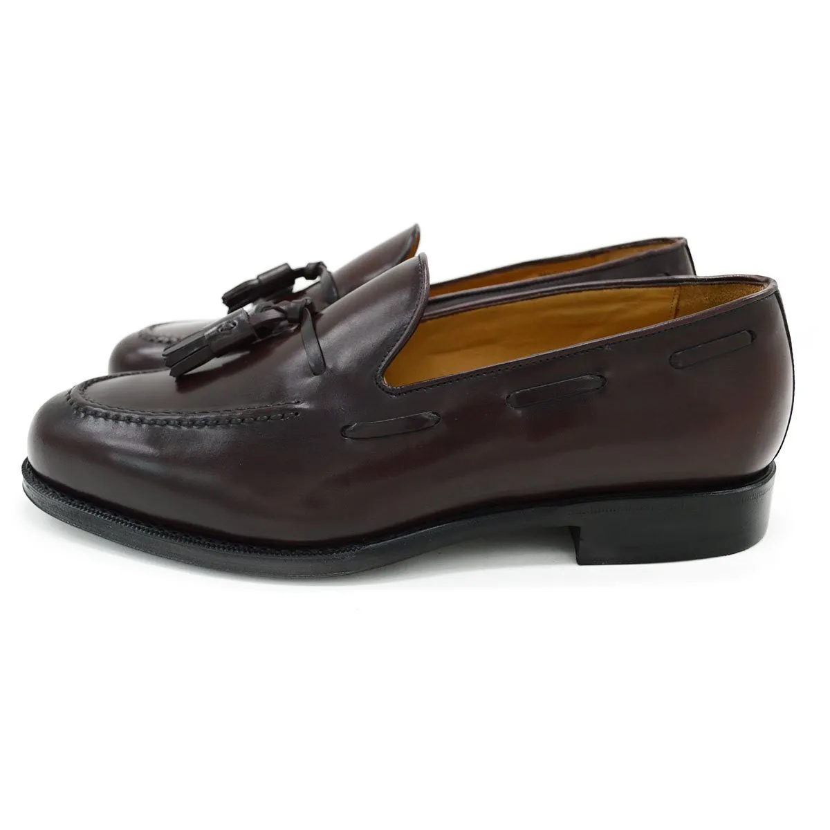 Berwick 1707 Premium Grade Cordovan Tasselled loafer (8491) -Red Brown