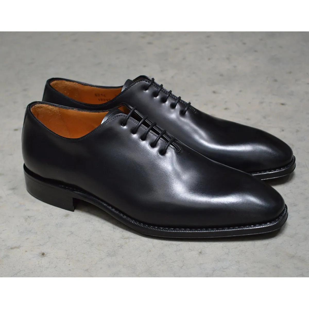 Berwick 1707 Premium Grade Cordovan Wholecut (5216) - Black