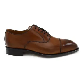 Berwick 1707 Straight Cap Oxford (5217) - Light Tan