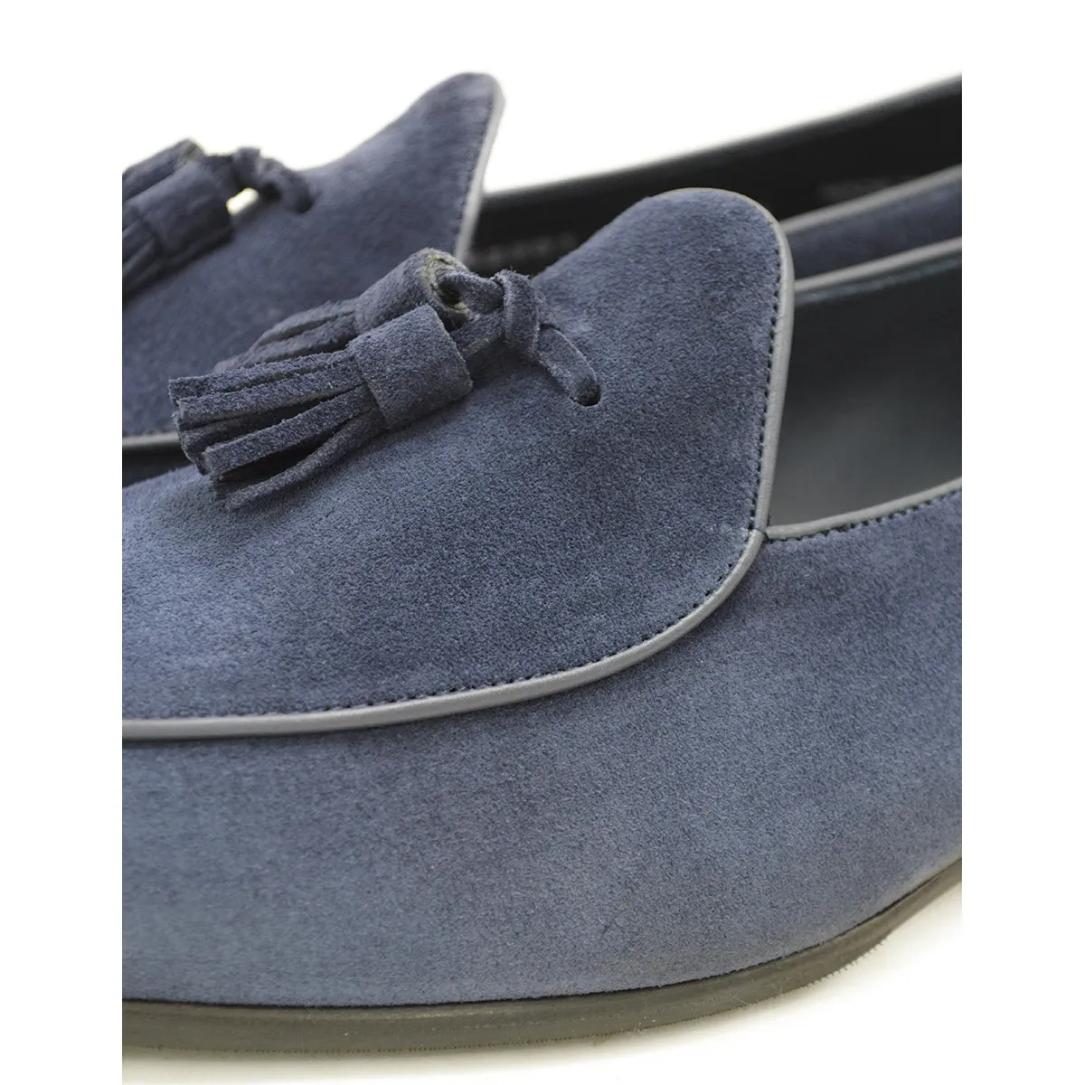 Berwick 1707 Tassel Belgian Loafer (4951)- Florence Navy