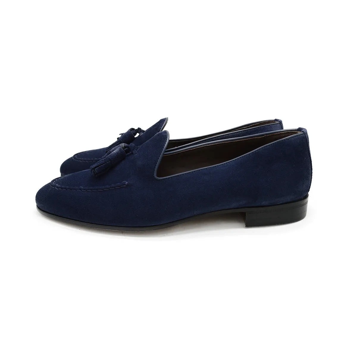 Berwick 1707 Tassel Belgian Loafer (5378) -Florence Navy