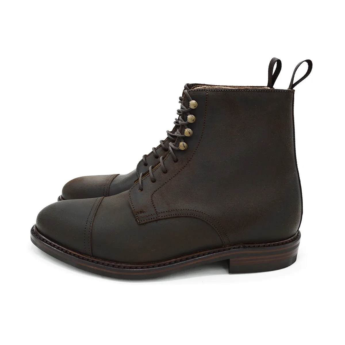 Berwick 1707 Toe Cap Boot (321) - Waxy Commander Snuff