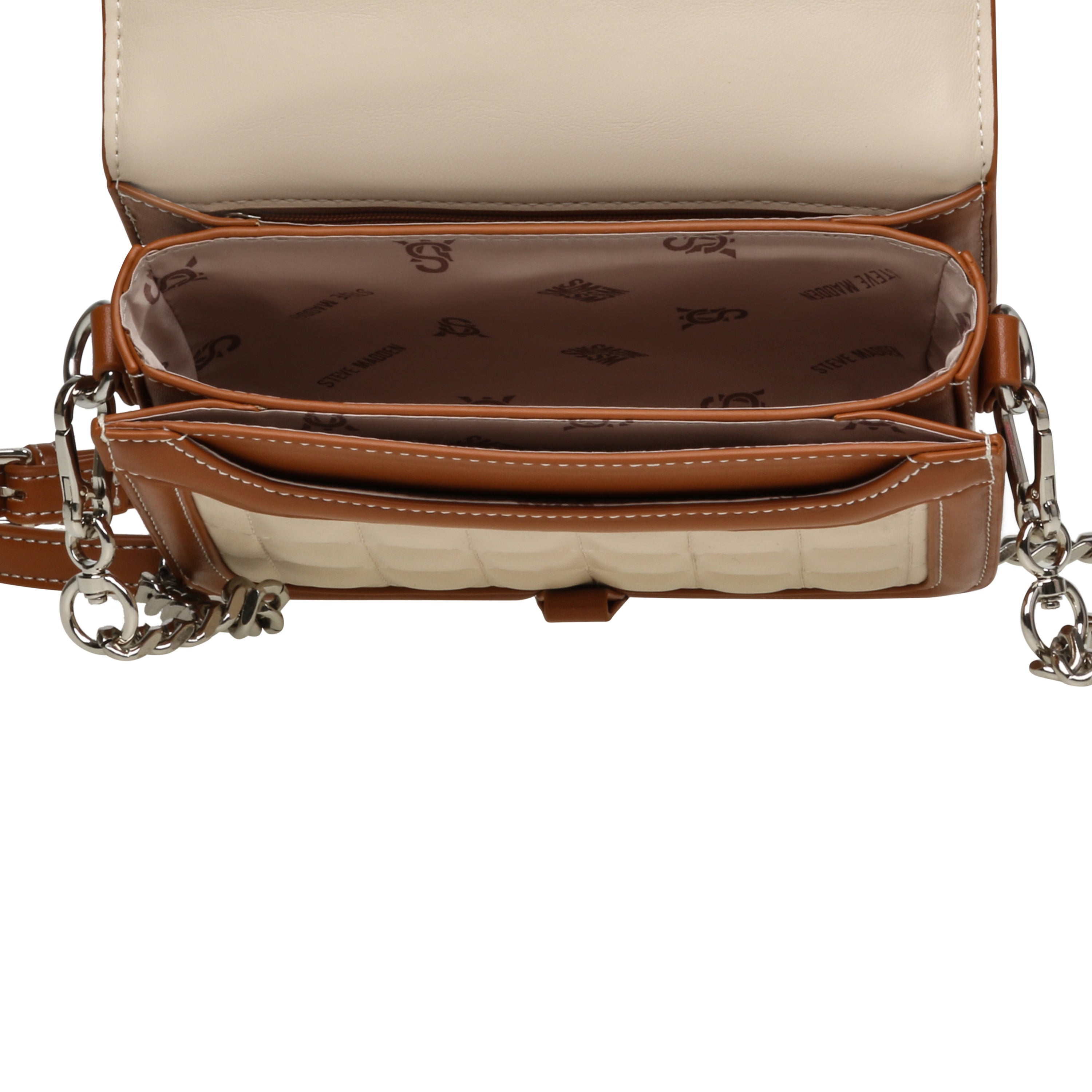 Bhera Crossbody bag CAMEL/BONE