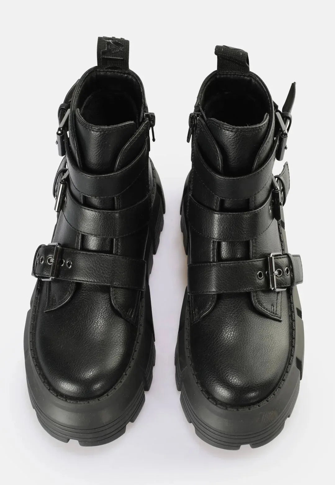 Buffalo - Ava Vegan Nappa Black - Girl Shoes