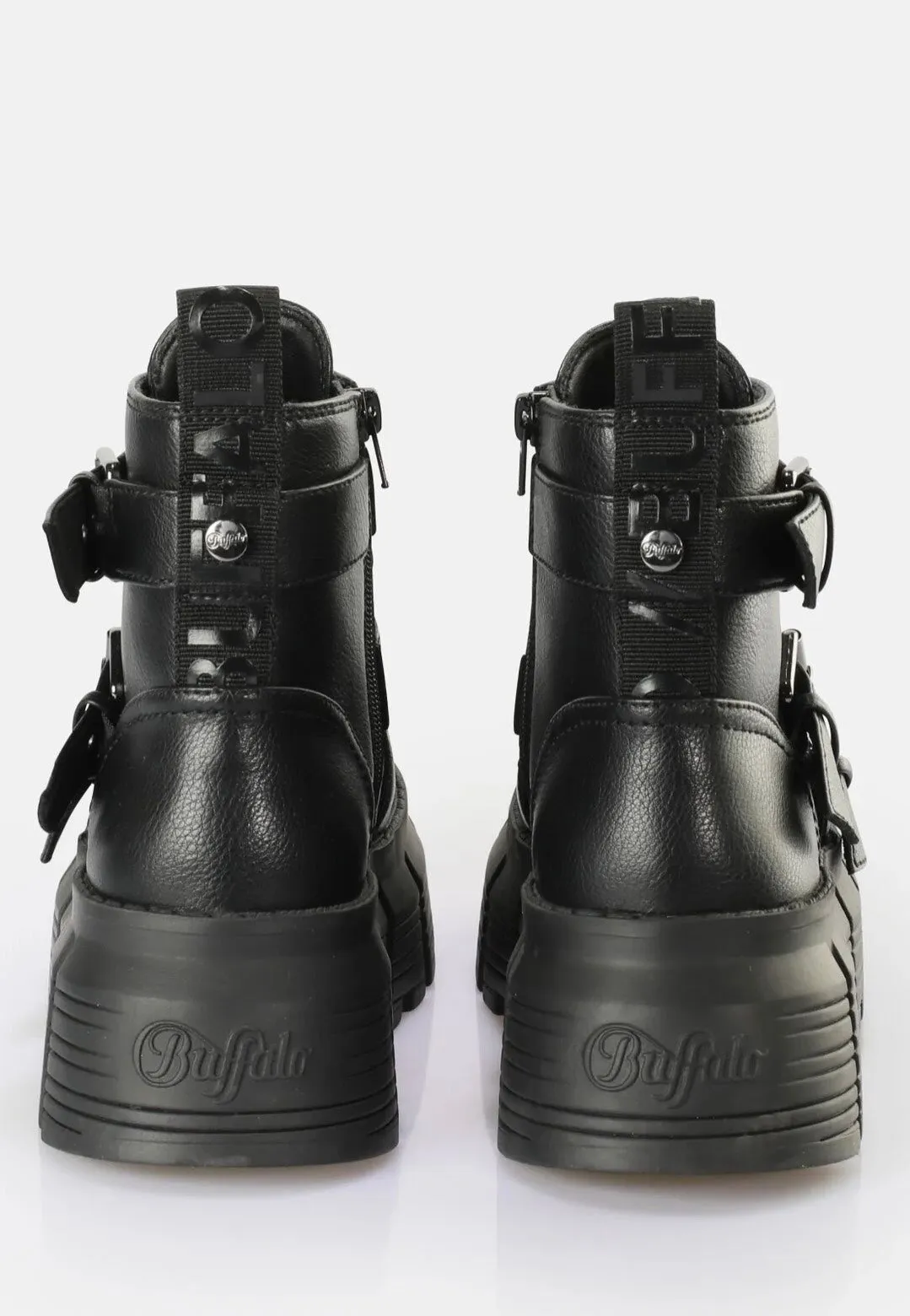 Buffalo - Ava Vegan Nappa Black - Girl Shoes