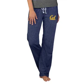 Concepts Sport  Cal Bears Women's Navy Quest Knit Lightweight Pants