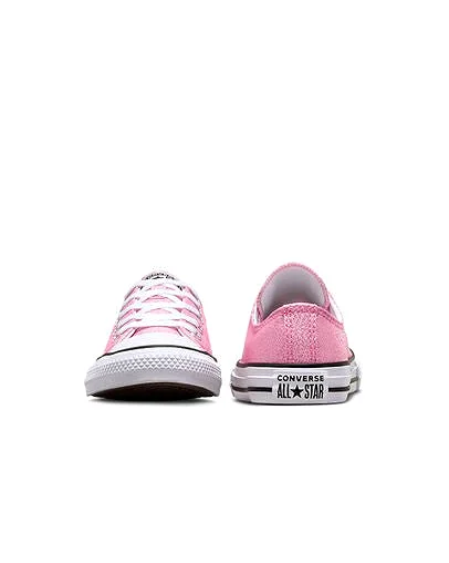 CONVERSE KIDS  ALL STAR PRISM GLITTER PINK SHOE