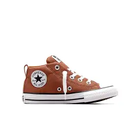 CONVERSE KIDS CHUCK TAYLOR ALL STAR STREET JUNIOR MID BROWN SHOE