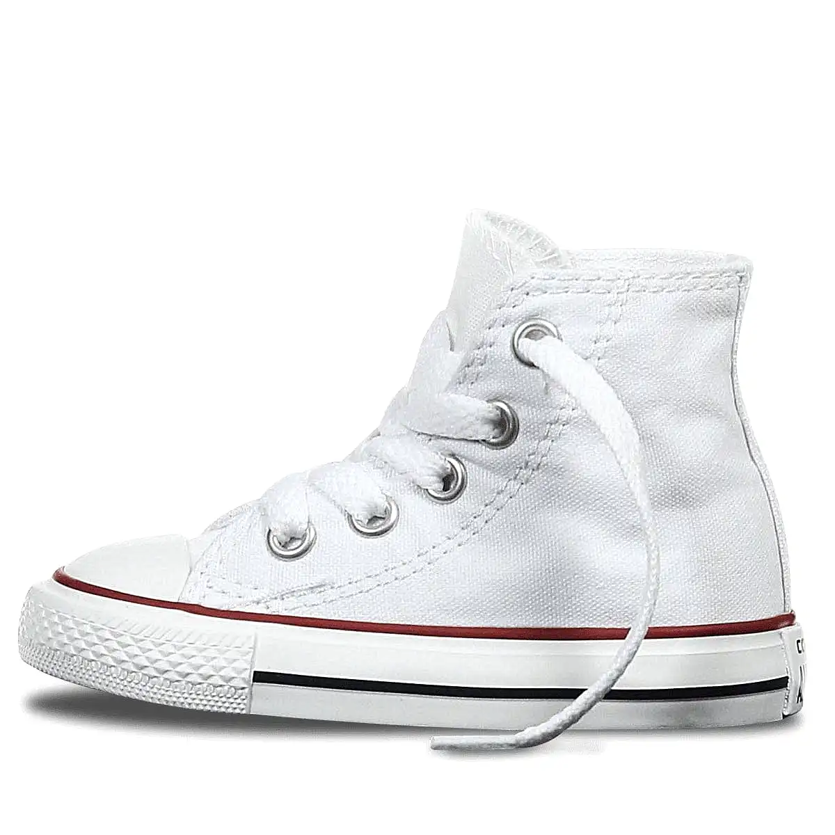 CONVERSE KIDS CHUCK TAYLOR ALL STARS HIGH TOP WHITE SHOE