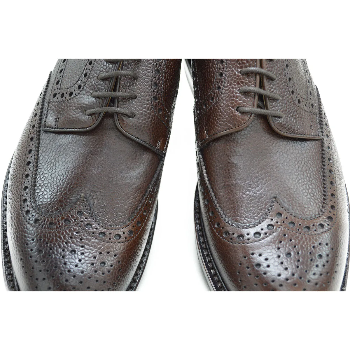 FACTORY SECOND Berwick 1707 Country Grain Brogue Shoe (4170)