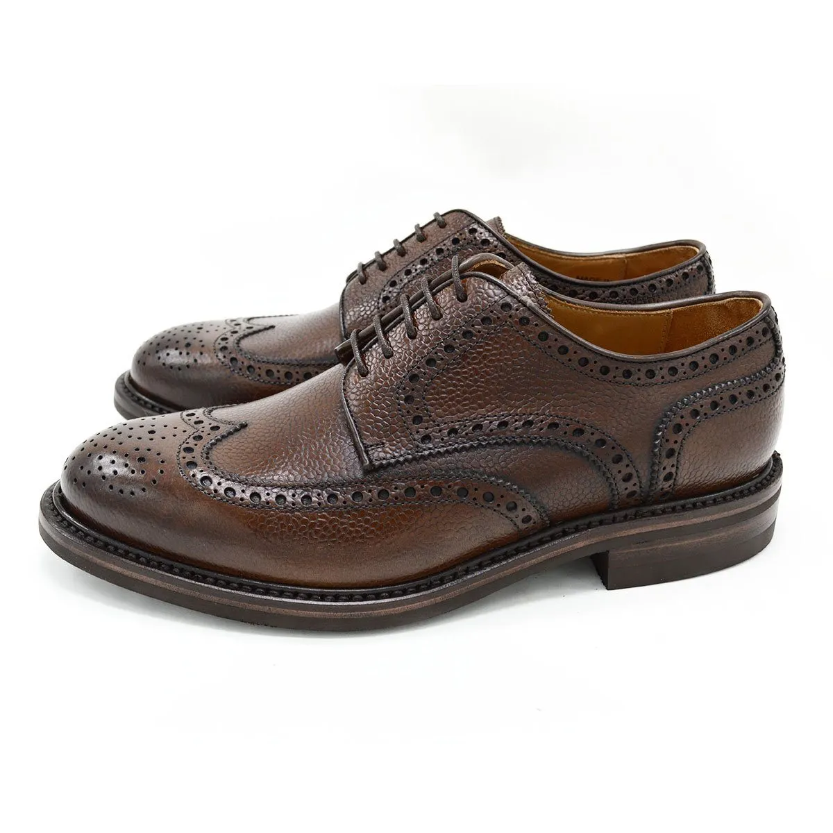 FACTORY SECOND Berwick 1707 Country Grain Brogue Shoe (4170)