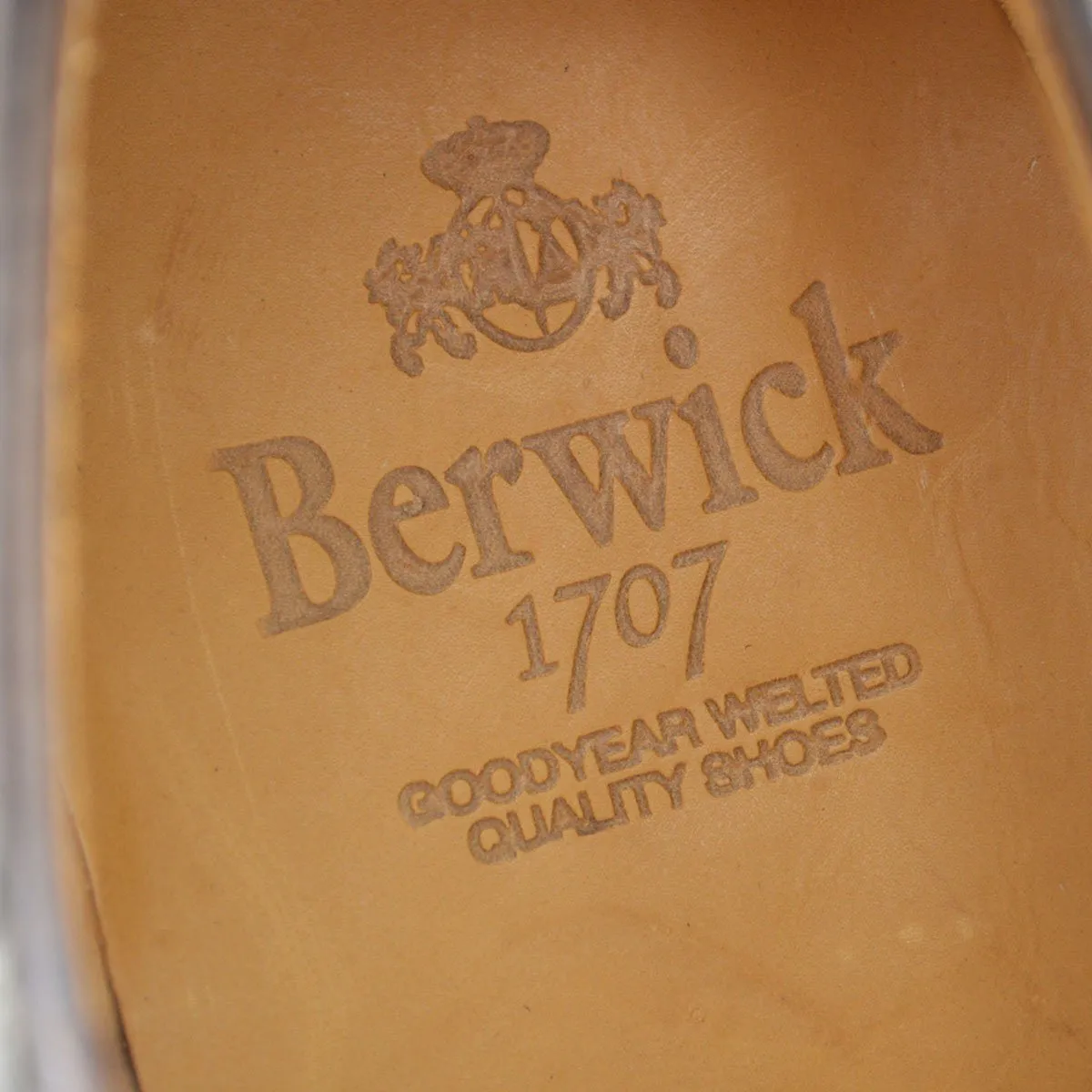 FACTORY SECOND Berwick 1707 Country Grain Brogue Shoe (4170)