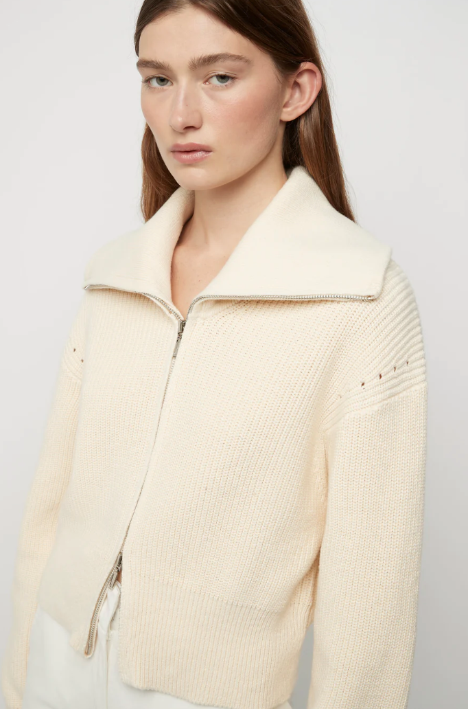 Friend of Audrey Astrid Zip Cardigan