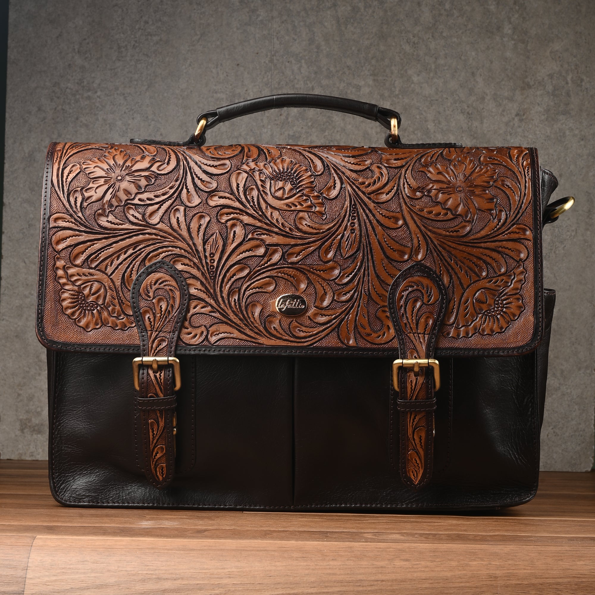 Hand-Carved Bags by Lafattio