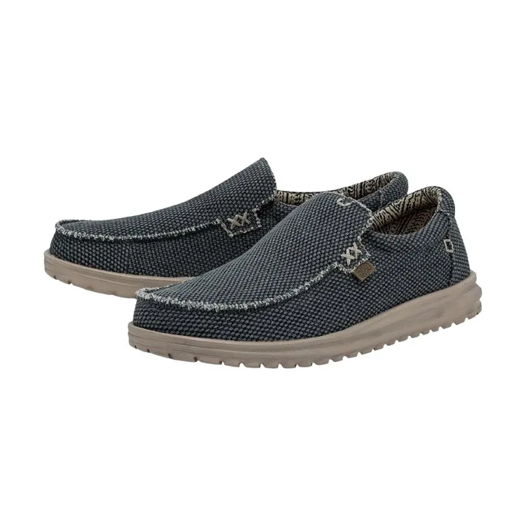 HEY DUDE  HD40124 Scarpe Mikka Braided Slip-On Uomo Mocassino Blu