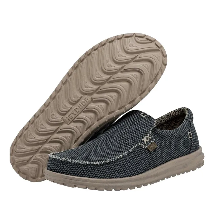 HEY DUDE  HD40124 Scarpe Mikka Braided Slip-On Uomo Mocassino Blu