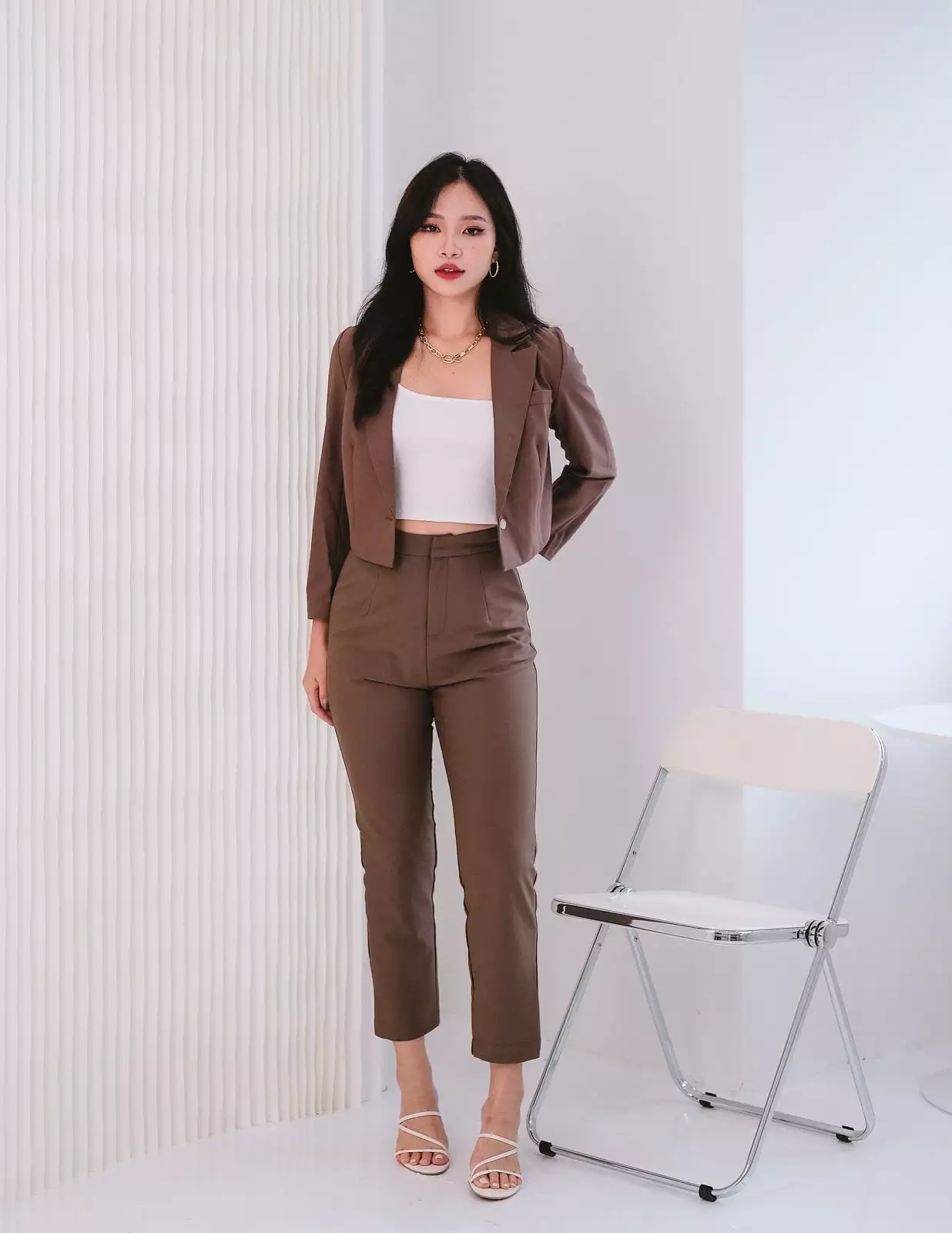 Kaci Pants in Brown