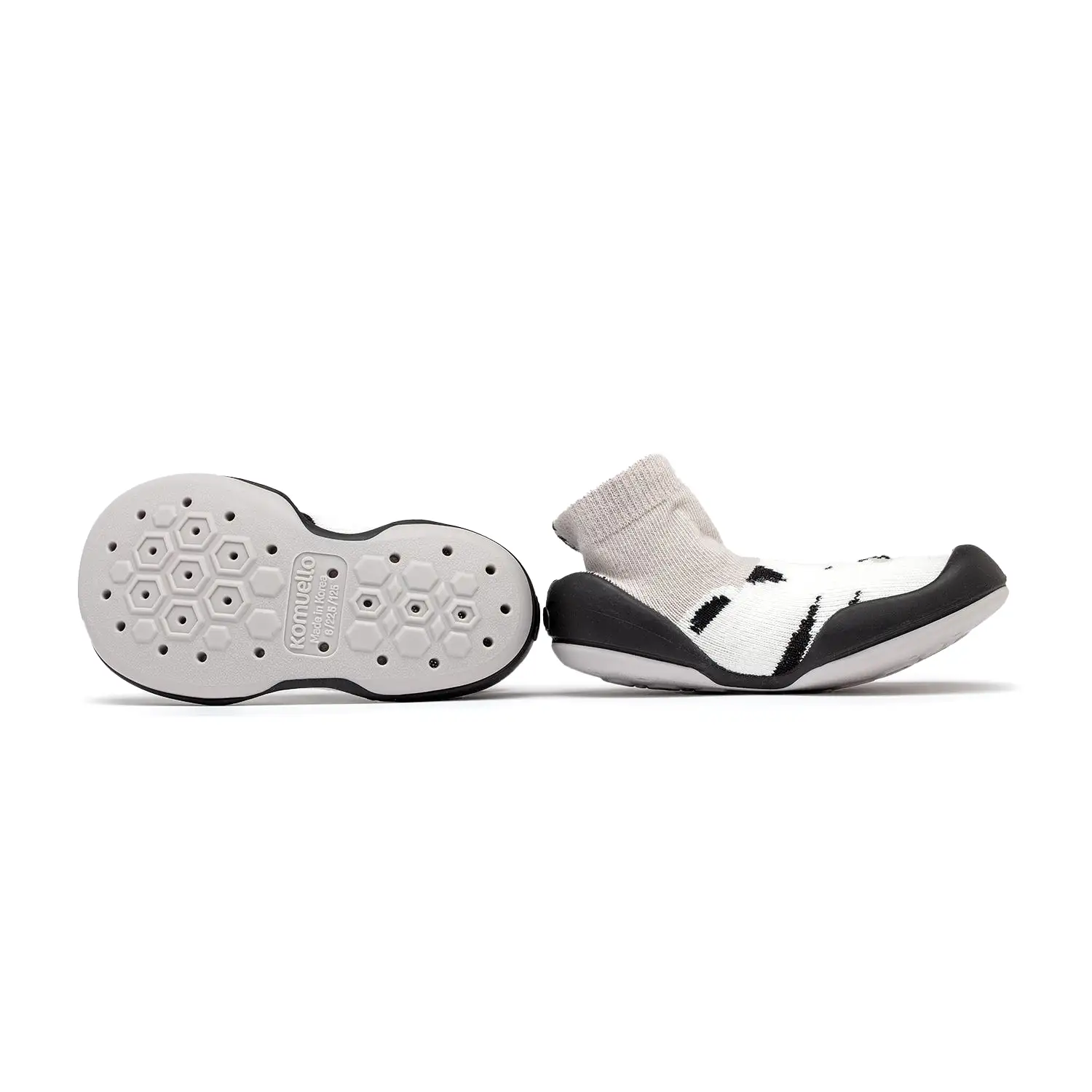 Komuello Baby Shoes - White Tiger