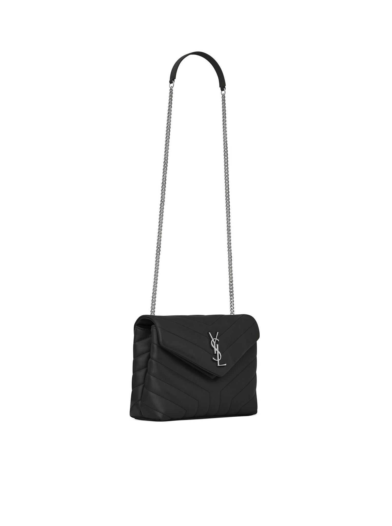 LOULOU SMALL BAG IN QUILTED Y LEATHER