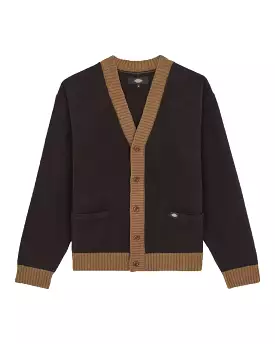 Maglione Uomo Dickies Lucas Cardigan Black