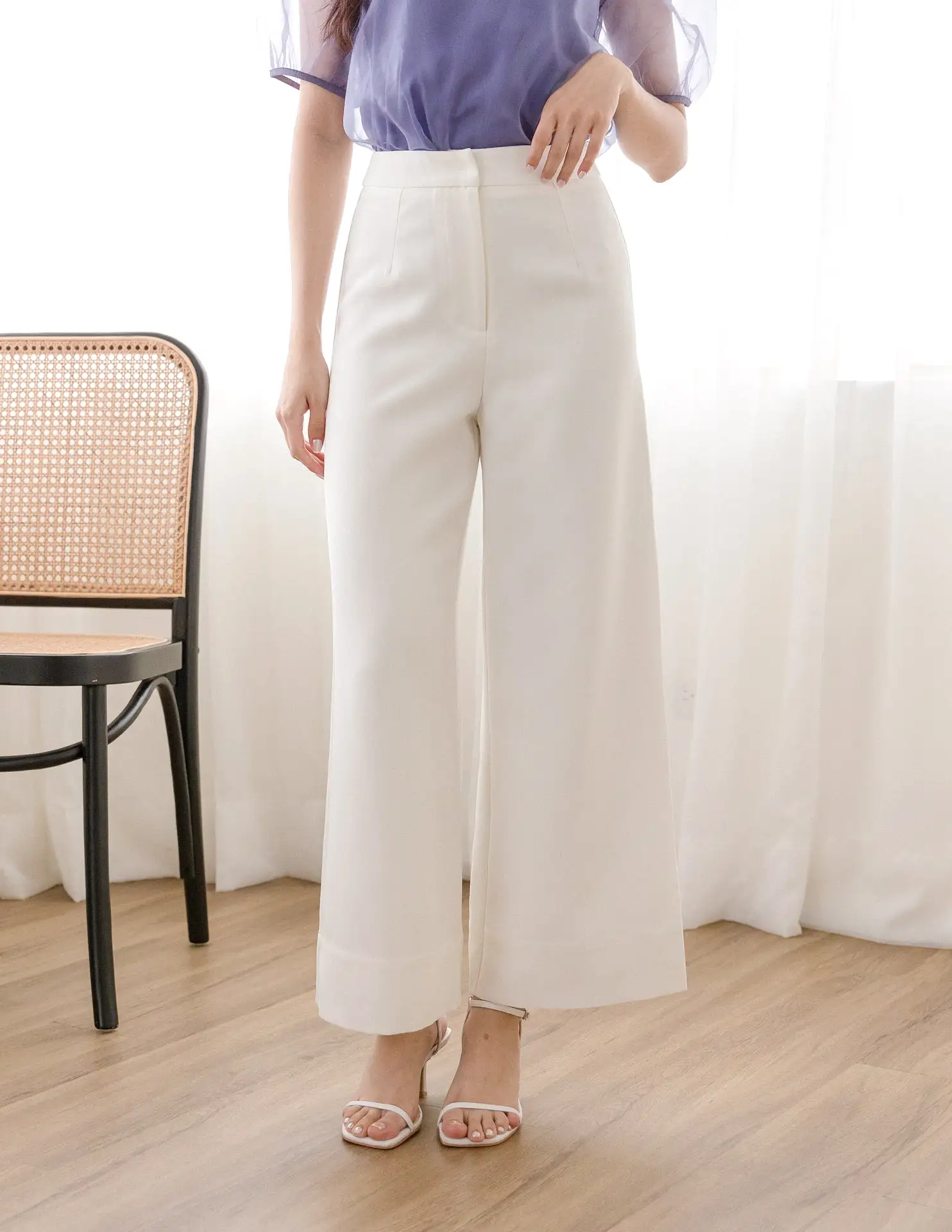 Maisie Pants in White