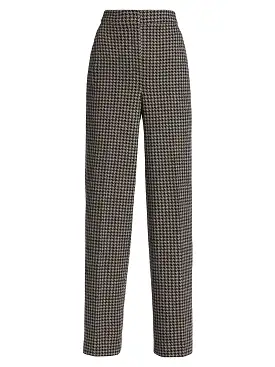 MAX MARA Locri Houndstooth Pants