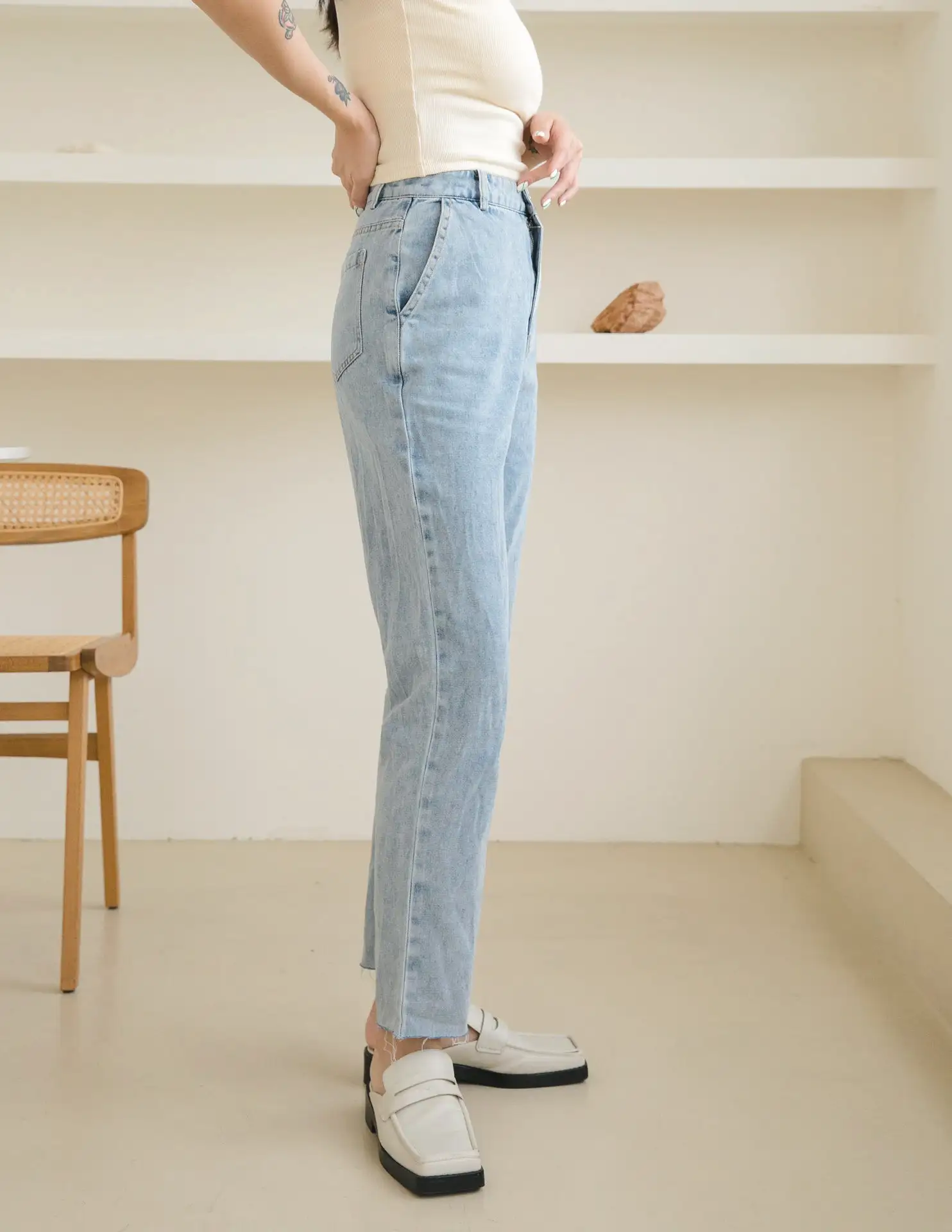 Maxine Jeans in Light Wash